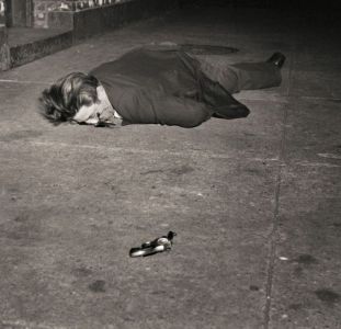 Crime photo by Weegee.